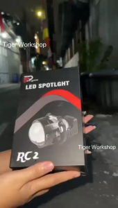 Epic Racing - Biled RC 2 Original All Weather 25 Inc Blue Lens Dengan Devil Eye Tembak Flat Cut 3 Warna High Low