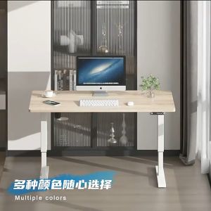 Height Adjustable Table Electric Standing Desk  4 Memory Black Office Table Ergonomic Computer Desk