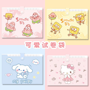 กระเป๋าเสื้อคลุม Accordion ความจุขนาดใหญ่ A4 12 ชั้น สำหรับนักเรียนชั้นประถมศึกษา แผ่นดินฐาน แฟ้มเอกสารการ์ตูน ป้ายอ้างอิง