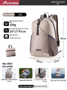 BSWOLF | Balo Du Lịch & Đi Bộ Nhẹ 20L