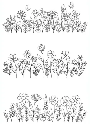 Water Soluble Stabilizer Embroidery Patterns Stick and Stitch Embroider Paper Wash Away Flower Floral Daisy Butterfly Designs