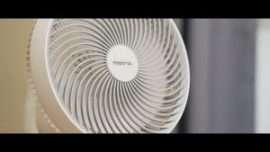 Mistral MIMICA Inch High Velocity Stand Fan with Remote Control  (10") MHV998R