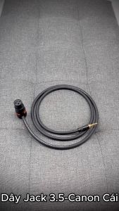Dây Micro XLR Ra 3.5 (Canon Cái Ra 3.5) dài 0.5m-1m-1.5m-2m-3m-5m-8m-10m (XLR-Female To 3.5mm Cable) dây 3.5 ra canon cái.