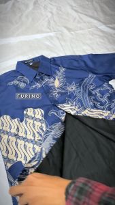 RBS Batik - Kemeja Batik Pria Gumantama Slimfit Lapis Furing Lengan Panjang