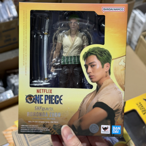 Bandai | Genuine Bandai Shf One Piece Luffy Zoro Summit War Onigashima Future Island Movable Figure In Stock Anime Player Collector Gift