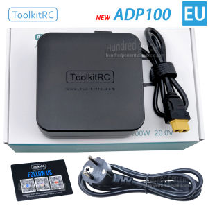 ToolKitRc | ToolkitRC ADP100 20V 5A 100W European And American Power Adapter Charger XT60 Suitable For M6D M7 M6DAC V2 M8P M4P M9 GT Power