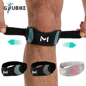 GTUBIKE 1PC Patella Kneecap Band Adjustable Silica Gel Knee Tendon Strap Protector Knee Pad Running Sports Cycling Knee Support
