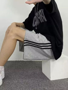 Quần Short Thể Thao Cotton Nguyên Chất Cỡ Lớn 300 Pound Quần Dài Năm Điểm Thường Ngày Cho Nam Và Nữ Quần Chạy Bộ Tập Luyện Mùa Hè