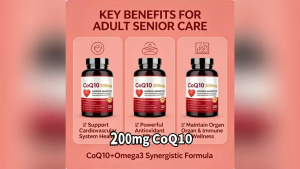 CoQ10 Softgels | Boost Immunity | Protect Cardiovascular System | Support Heart Health