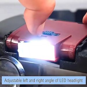 (READY STOCK)Reading Aid Headband Magnifier Led Light Head Lamp 1.5X 3X 8.5X 10x Magnifying Glass Tool Jeweler Loupe With Led Lights for Watch Repair Arts & Crafts