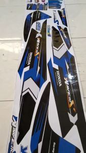 Striping SUPRA FIT NEW 2006 - Sticker Striping Variasi List HONDA SUPRA FIT NEW 2006 IP.F-08 Design IP Striping