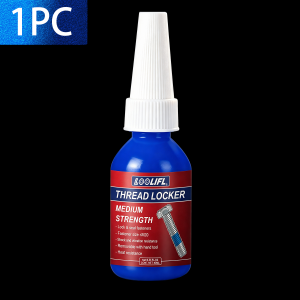 LOOLIFL | 50ML 1-10PCS 243 Threadlocker 271 Anaerobic Screw Adhesive Anti Loose Glue Anti Vibration Anti Rust For Metal Bolt Nut Sealant