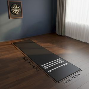 VIKAMA Professional Dart Target Mat With Steel Tip Protective Carpet Anti-Slip Dart Training Mat Home Decoration