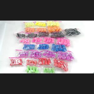 4 Pieces Waterproof Pet Boots Shoes Puppy Candy Colors Non-Slip Rain Shoes Pet Boots