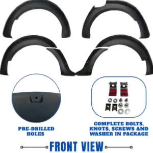 OCAS FENDER FLARE RANGER T7 2015-2017 (9INCH) BLACK FF16-N (11948)