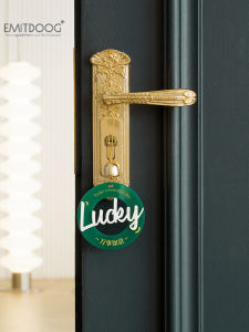 Emitdoog Indoor Doorbell Hanging Ornament Wind Chime Decorative Reminder Healing Series Door Knocker Home Interior Design