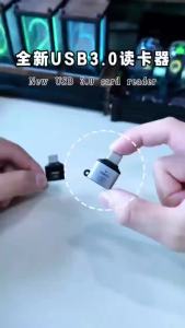 Bộ Chuyển Đổi Đầu Đọc Thẻ TF USB A Sang USB OTG 3.0 USB C/Type C Cho iPhone Samsung Xiaomi Và Máy Tính Bảng - Hợp Kim Nhôm