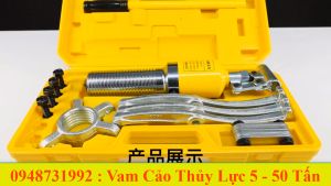 Vam Cảo Thủy Lực 10 Tấn ZYL10 - Tự định tâm tích hợp sẵn bơm tay - Hàng nội địa Cao Cấp