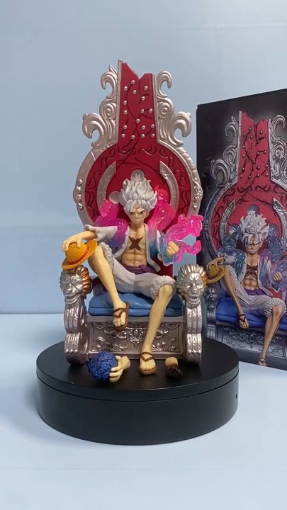 32Cm Throne Sun God Luffy Zoro One Piece Action Figure With Box ...