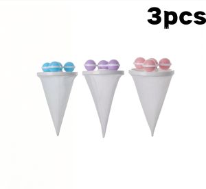 3/6pcs Reusable Washing Machine Hair Filter Bag Floating Fur Lint Hair Removal Catcher Mesh Dirty Laundry Ball Cleaning Tools