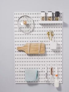 LA OPALA Pegboard Wall Mounted Punching-free DIY Free Combination Multifunctional Storage Wall Mounted Storage Rack