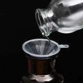 Thickened 200ml Glass Edible Oil Dispensing Bottle Portable Cooking Baking Spray Bottles Durable BBQ Seasoning Sprinkle Kitchenware