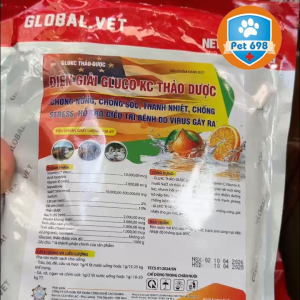 Điện giải GLUCO-K-C Thảo dược 1KG chống nóng chống sốc thanh nhiệt chống stress hỗ trợ phòng chữa bệnh cho gà vịt ngan cút