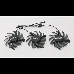 พัดลมการ์ดจอ INNO3D GeForce RTX 3080ti 3090 GAMING X3 Graphics Card Fan CF-12915S