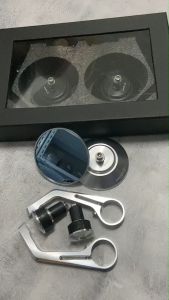 กระจกแต่งปลายแฮนด์ ทรงกลม กระจกปลายแฮนด์ กระจกมองข้าง(สินค้าพร้อมส่ง)(0003)