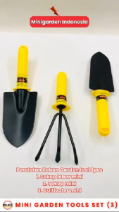 GARDEN TOOLS SET 3PCS sekop garpu taman alat berkebun gardening TIGER