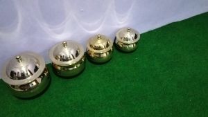 Hiolo Kuningan Dengan Tutup 1 pcs Hiolo Dupa Tempat Bakar Dupa Kemenyan