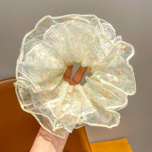 Childrens Lace Trim Hair Ties Little Girl New Style Korean Versatile Super Fairy Tail Cord Ball Head Accessories