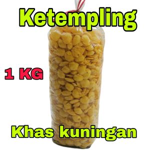 Ketempling 1 kg asli kuningan kecimpring gemblong kembung olahan singkong gurih dan renyah cemilan