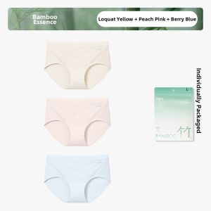 CYN | Antibacterial Bamboo Fiber Long Crotch Smooth Flat Angle Breathable High Waist Underwear 2026