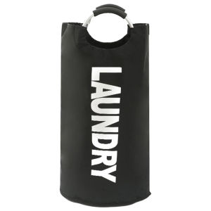 82L Dirty Clothes Basket Large Capacity Foldable Laundry Basket Clothes Storage Basket with Handle for Bedroom Bathroom