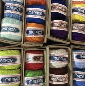 Monaco Mercerized crochet Cotton 3ply(sold per ball)