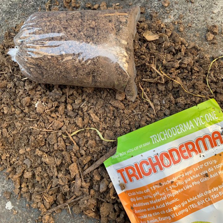Phân bò ủ nấm Trichoderma sạch khuẩn, khử mùi hôi, khô nhẹ dễ sử dụng ...
