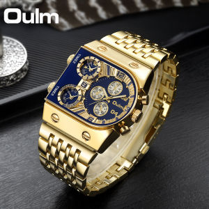 Military-Style European and American Large Dial High-Quality Mens Watch Fashionable Casual Quartz Watch Luxurious and Versatile Cool and Trendy for Street Style Suitable for Male Students Teenagers and Young Men the Best Gift for Him for Birth...