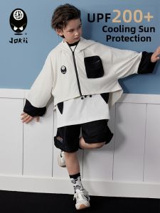Childrens Fashionable And Cool Sun Protection Jacket Loose Summer