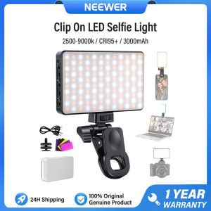 NEEWER BL120B Clip On LED Selfie Phone Light Kit 2500-9000K CRI95+