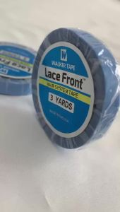 1/2/3 Roll 3 Yards*0.8 CM Super Hair Blue Tape Double-Sided Adhesive Tape for Hair Extension/Lace Wig/Toupee