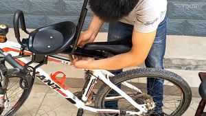 Ghế Ngồi Cho Bé Lắp Trước Xe Đạp An toàn Chắc Chắn Cùng Bé Vi Vu Đường Phố - BK45