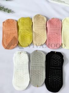 VM.8 สี  ส่งจากไทย ใหม่ ถุงเท้าโยคะ พิลาทิส ข้อสั้น กันลื่น แฟชั่น สําหรับเต้น ฟิตเนส เทรนนิ่ง คุณภาพดี