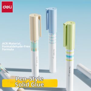 deli | High Strength Glue Stick for Kids Crafts Refillable Pen Style