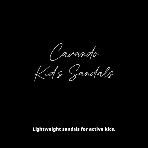 Cavando Kids Shoe CBY6672/CBY6673 Black/Beige - Kasut Kanak-Kanak Kasual Ringan Selesa