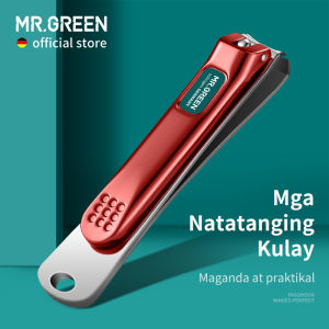 MR.GREEN Nail Clippers Curved blade Fingernail Clipper Toenail Cutter Stainless Steel trimmer With Nail Files Tools