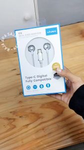 Headset Tipe C Full Bass Stereo Handsfree Earphone Kabel S4msung A72 A53 A54 S21 S22 S24 Vivan Q16