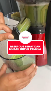 Sharp Slow Juicer EJ-C20Y-RD