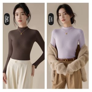 MiiOW | Warm Thermal Thickening Womens Knit Top