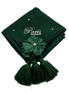 Segi empat Paris Premium Tassel Bunga Mutiara Terbaru Segiempat Terlaris